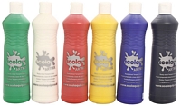 Culori Tempera Guasa Ready Mix, 600ml, set 6 buc, Scola