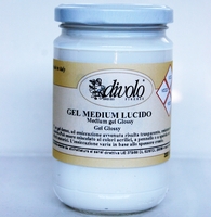 Gel medium lucios pentru acrilic, 300ml, DiVolo