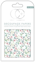 Hartie decoupage Sun Kissed, 35x40cm, 3buc, Craft Consortium