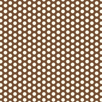 Hartie imprimata Chocolate Ivory Dot, 12x12in, 210g, Canvas Corp