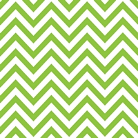 Hartie imprimata Green White Chevron, 12x12in, 210g, Canvas Corp