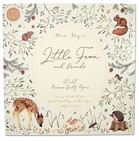 Set cartoane imprimate Little Fawn and Friends, 12x12in, Craft Smith