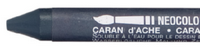 Creion pastel acuarelabil Neocolor II, Caran d'Ache - Grey Black