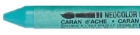 Creion pastel acuarelabil Neocolor II, Caran d'Ache - Turquoise Green