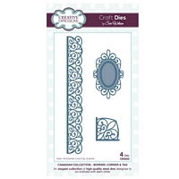 Matrite Canadian Collection Corner Border Tag, Creative Expressions