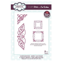 Matrite Configurations Swirly Lace Edger, Creative Expressions