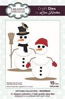 Matrite Stitched Collection Snowman Craft, Creative Expressions