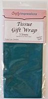 Hartie servetel Tissue Gift Wrap, verde, 5 buc, 51x66cm, Crafty Impressions