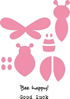 Matrite Collectables cu stampila, Bee and Lady Bird, Marianne Design