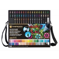 Set 52 buc Markere Chameleon Pen Color Tones