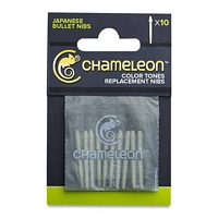 Varf marker Chameleon tip Japanese Bullet, set 10 buc, Chameleon