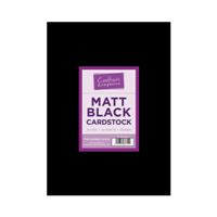 Carton Kraft Matt Black, A4, 280gmp, 40coli, Crafters Companion