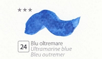 Culori acuarela extrafine cu miere salcam, half pan, Renesans - 24 Ultramarine