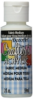 Medium textile pentru culori acrilice Crafters Acrylic, 59ml, Deco Art