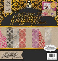 Set cartoane 12x12inch Elegance, 220gmp, 36 coli, DCWV