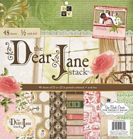 Set cartoane 12x12inch Dear Jane, 220gmp, 48 coli, DCWV