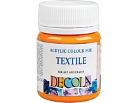 Culori acrilice pentru textile, 50ml, Decola