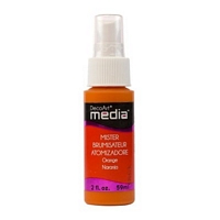 Culori acrilice cu pulverizator Media Misters, 59ml, DecoArt - Orange Media Mister