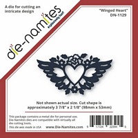 Matrita decupare filigran Die-Namites - Winged Heart