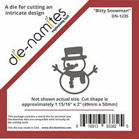 Matrita decupare filigran Die-Namites - Bitty Snowman