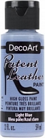 Vopsea pentru piele Patent Leather, Decoart - Light Blue