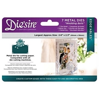 Matrite Diesire Edgeables Wedding Bells, Crafters Companion