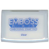 Pad embosare, Emboss Ink Pad Clear, Tsukineko