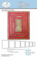 Matrite Stitched Rectangles, Elizabeth Craft Designs