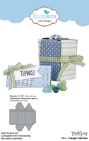 Matrite Triangle Treat Box, Elizabeth Craft Designs