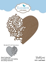 Matrite Lace Heart, Elizabeth Craft Designs