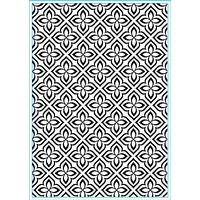 Placa embosare Flower Mosaic, 4x6in, Elizabeth Craft Designs