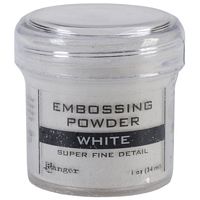 Pudra embosare Super Fine Detail White, 34ml, Ranger Ink