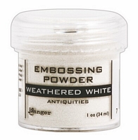 Pudra embosare Weathered White, 34ml, Ranger Ink