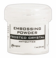 Pudra embosare Frosted Crystal, 34ml, Ranger Ink