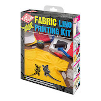 Kit linogravura pe textile Essdee Fabric Lino Printing Kit