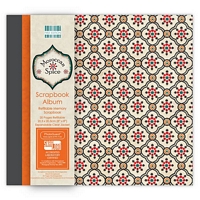 Album scrapbooking 8x8in, Morrocan Spice, Trimcraft
