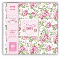 Album scrapbooking 12x12in, Album Pretty Posy, Trimcraft