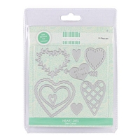 Matrite First Edition, Heart, 9buc, Trimcraft