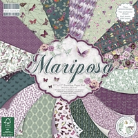 Set cartoane imprimate Mariposa, 12x12in, Trimcraft