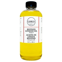 Ulei rafinat de in, Refined Linseed Oil, Gamblin - 500ml