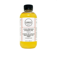 Ulei de in presat la rece, Cold Pressed Linseed Oil, 250 ml, Gamblin