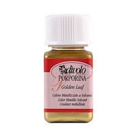 Culori metalizate Golden Leaf pigment metalic, 50ml, DiVolo - Oro pallido