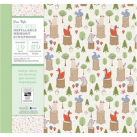 Album scrapbooking 12x12in, Grace Taylor Forest Friends, Trimcraft