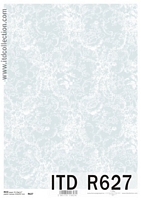 Hartie de orez pentru decoupage shabby chic, A4, 25-30gmp, ITD-R627