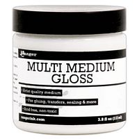 Multi Medium Gloss, 4oz, Gloss, Ranger Ink