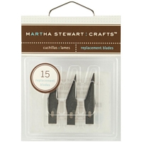 Lame rezerva pentru Cutter Craft Knife, 15buc, Martha Stewart