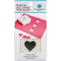 Perforator All Over The Page, Martha Stewart - Studded Heart