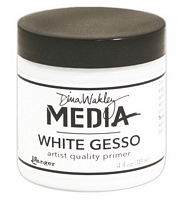 Gesso alb Media, Dina Wakleys, 4oz, Ranger Ink