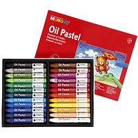 Pasteluri de ulei Oil Pastels, Kids, asortate, set 24 buc, Mungyo