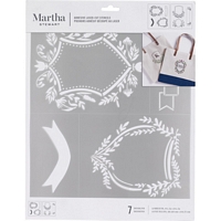 Sablon Stick-on Crest, 22x27cm, Martha Stewart